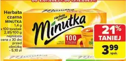 Carrefour Herbata Minutka oferta