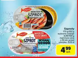 Carrefour Szprot w oleju Graal oferta