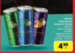 Carrefour Woda kokosowa Quality food oferta