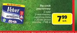 Carrefour Ręcznik papierowy Velvet oferta