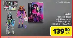Carrefour Lalka Monster High oferta