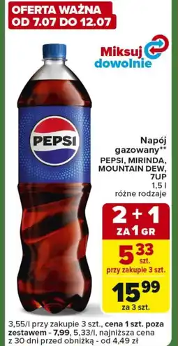 Carrefour Express Napój gazowany Pepsi oferta