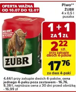 Carrefour Express Piwo Żubr oferta