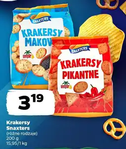 Netto Krakersy Snaxters oferta