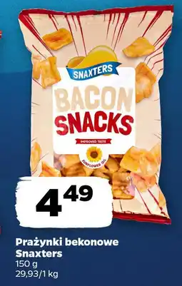 Netto Prażynki bekonowe Snaxters oferta