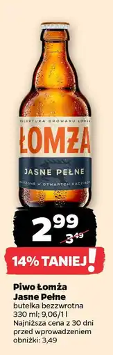 Netto Piwo Łomża Jasne Pełne oferta
