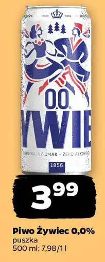 Netto Piwo Żywiec 0,0% oferta