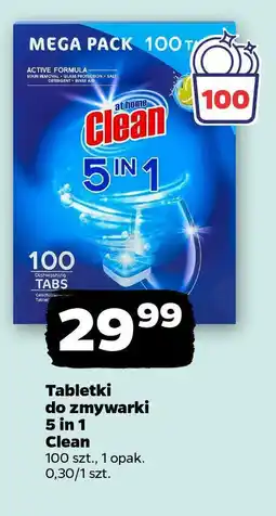 Netto Tabletki do zmywarki 5 in 1 Clean oferta