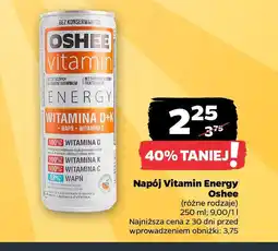 Netto Napój Vitamin Energy Oshee oferta