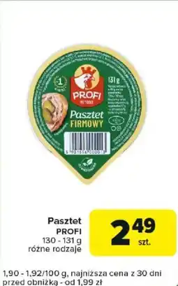 Carrefour Pasztet PROFI oferta