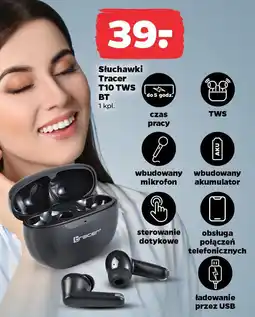 Netto Słuchawki Tracer T10 TWS BT oferta