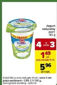 Carrefour Express Jogurt naturalny Zott Primo oferta