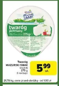 Carrefour Express Twaróg chudy Mazurski Smak oferta