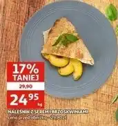 Auchan Naleśniki z serem i brzoskwiniami oferta