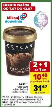 Carrefour Express Lody czekoladowe Grycan oferta