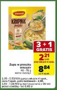 Carrefour Express Krupnik polski Winiary oferta