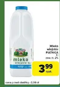 Carrefour Express Mleko wiejskie 2% Piątnica oferta
