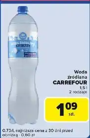 Carrefour Express Woda niegazowana Carrefour oferta