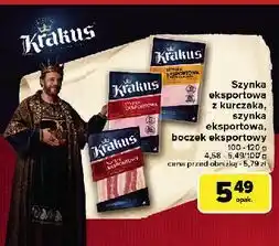 Carrefour Szynka eksportowa z piersi kurczaka Krakus Animex oferta