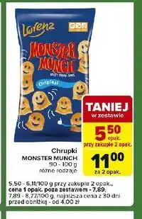 Carrefour Express Chrupki original Lorenz Monster Munch oferta