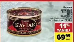 Carrefour Kawior z łososia Lemberg oferta