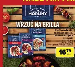 Carrefour Kiełbasa śląska z szynki Morliny oferta