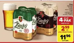 Carrefour Piwo Zatecky Cerny oferta