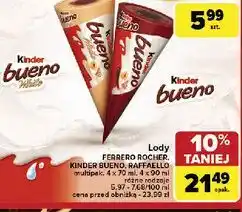 Carrefour Lody Kinder Bueno White oferta