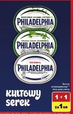 Carrefour Serek ze szczypiorkiem Philadelphia oferta