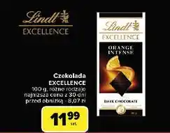 Carrefour Czekolada orange intense Lindt Excellence oferta