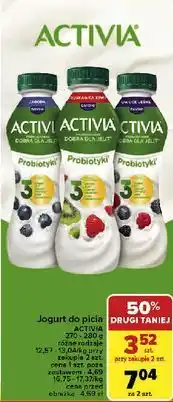 Carrefour Jogurt owoce leśne Danone Activia oferta