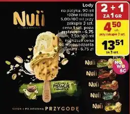 Carrefour Lód cream & anatolian pistachio Nuii oferta