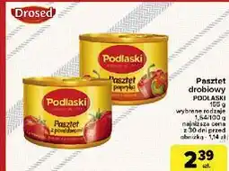 Carrefour Pasztet drobiowy z papryką Drosed Podlaski oferta