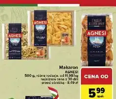 Carrefour Makaron gniazda Agnesi oferta