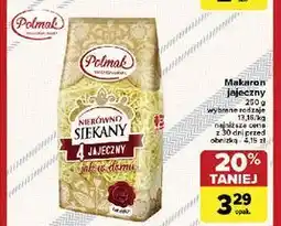 Carrefour Makaron 4 jajeczny nierówno siekany Polmak oferta