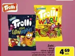 Carrefour Żelki wurrli Trolli oferta