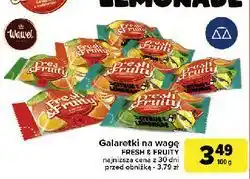 Carrefour Galaretki Wawel Fresh & Fruity oferta