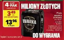 Carrefour Piwo Warka Strong oferta
