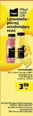 Carrefour Lemoniada cytryna i truskawka Cappy oferta