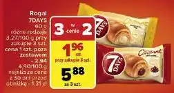 Carrefour Croissant z nadzieniem o smaku karmelowym 7 Days oferta