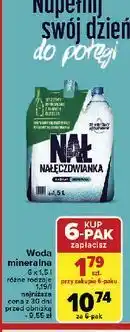 Carrefour Woda niegazowana Nałęczowianka oferta
