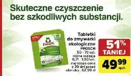 Carrefour Tabletki do zmywarki limone Frosch oferta