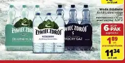 Carrefour Woda niegazowana Żywiec Zdrój oferta