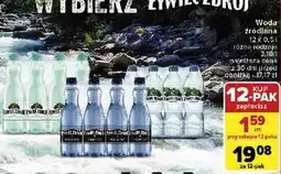 Carrefour Woda delikatnie musująca Żywiec Zdrój oferta