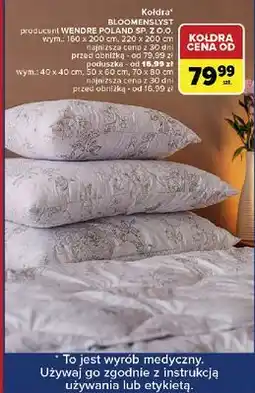 Carrefour Poduszka bloomenslyst 70 x 80 cm Wendre oferta