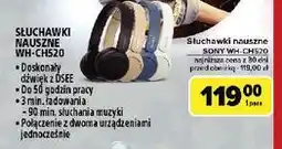 Carrefour Słuchawki wh-ch520 białe Sony oferta