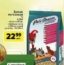 Carrefour Żwirek drewniany uniwersalny Pet's Dream oferta