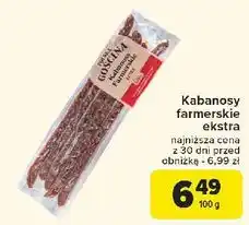 Carrefour Kabanosy farmerskie Polska Gościna oferta