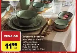 Carrefour Talerz głęboki rusty dots 17 cm Florina (Florentyna) oferta