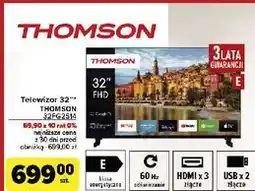 Carrefour Telewizor 32'' 32fg2s14 Thomson oferta